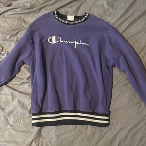 Champion Men's Blue Sweatshirt